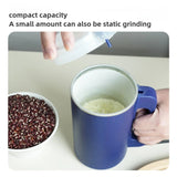 Coffee Food Mill Handle Design Clear Cover Electric Grinding hine Spice Grinder for Household Shop Peanut