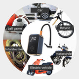 150PSI Wireless Car Air Pump Compressor Portable Electric Tire Iator for Motorcycle Bicycle Boat AUTO Tyre Balls Iatable