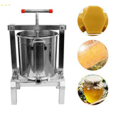 10L Manual Stainless Steel Beekeeping Equipment Tools Paraffin Wax Press hine Honey Rolling Mill NE