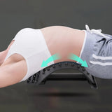 Lumbar traction health care appliance back massager massage waist