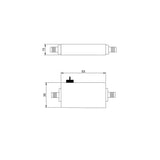 200M-8.5GHz RF divider dividers Divide BY 2 4 8 Prescaler Module High signal conversion to low frequency