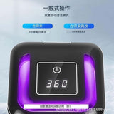 Ultrasonic Retainer Cleaner Dental Cleaning hine for Dentures Aligners Braces Mouth Guards Jewelry Portable