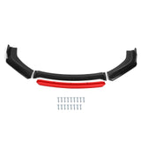 Universal Front Lip Spoiler Chin Body Kit PP Auto Car Exterior Aerodynamic Parts Bumper Diffuser