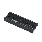 SV219 black Vixen style board/120MM dovetail mounting board suitable for astronomy