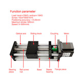 50-400mm Effective Stroke CNC ear Guide Stage Rail Motion Slide Table SFU1204 SFU1605 SFU1610 Ball Screw Actuator Module XYZ