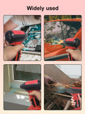 Mini Jet Blower 130000RPM Portable Violent Turbo Fan for Milwaukee 18V M18 Battery 4-Speed Adjustable Handheld Fan(No Battery)