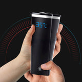 Rvs Elektrische Smart Waterkoker Verwarmde Mok Koffie Met Lader Verwarming Cup