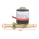 VZCT2.2 AC DC 24V36V220V argon arc welding solenoid vae position 2 way with copper core