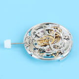 Golden Skeleton 2824 Movement Three-Pin No Calendar Watch Accessories B
