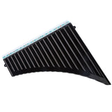 18 Flute C Key Panpipes Pan Pipes Mouthpiece Wind Instrument for Students Beginners with Carrying Bag