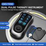 LCD Display EMS TEM Neck Massager Pulse Massage with 6 Massage Modes To Comprehensively Alleviate Muscle Fatigue