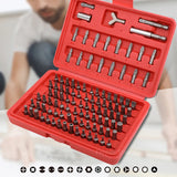 100pcs Screwdriver Bit Set Multi-bit Ratcheting Screwdriver,Phillips,Slotted, Square, Torx Combo Bits Precision Repair Tool Kit