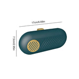 Glasses Case Visor Clip Sunglass Holder For Car Eyeglasses Storage Box Sunglasses Travel
