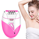 Painless Electric Epilator Depilatory Woman Hair Remover Female Shaving Machine Rechargeable Bikini Leg Razor with Light