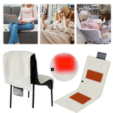 Electric Heated Waterproof Folding Chair Pad 3 Levels Heating Seat Cushion for Park Stadium Car Travel
