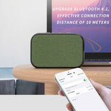 Portable Cloth Fabric BT Speaker Outdoor Mini Wireless Bass Subwoofer Multifunctional Sound Box