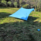 Portable With Sandbag Anchors Sun Shelter Beach Tent Canopy Hiking Equipment