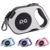 5M Retractable Leash with Anti-Slip Handle Supply Durable for Small Medium Dog Heavy Duty Traction Rope Four Colors