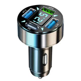 66W 4 5 Ports Fast Charging PD Quick Charge 3.0 USB C Car Charger Adapter For Android Phone 13 12 Xiaomi Huawei with retail box