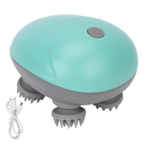 Head Massager Scalp Head Massager Soft Silicone Level 7 Waterproof for Household for Outdoor