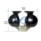 1 Pair Universal Horn Subwoofer Dc 12V/24V Electric Super Loud Speaker Waterproof for Car Truck Suv Boat Audio Parts