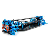 1/10 TT02 KIT Complete Modification, Carbon Brazed Chassis, Metal Accessories Frame, DIY Upgrade