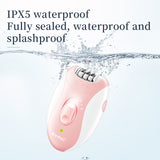 Kemei KM-189B China Product Unique Design Fast charging IPX5 Waterproof USB Charging 3 in 1 Rechargeable Lady's Epilator