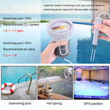 PC102 Portable Water Tester Digital 2 in 1 PH & Chlorine Level CL2 Meter Detector for Swimming Pool Spa Quality analyzer