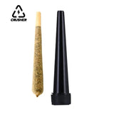 CRUSHER 10Pcs Plastic Herb Tobacco Box Tube Child-proof Rotating Cover 120mm Rolg Paper Storage Tubes Smoking Accessories