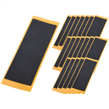 20Pcs/Lot Fingerboard Deck Uncut Black Foam Grip Tape Stickers 38mmx110mm