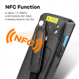 Android 9.0 Honeywell 1D 2D Scanner Red PDA with Charge Cradle Handheld POS Terminal Data Collector Reader QR Barcode Scanning Inventory Managememt WiFi Bluetooth 4G GPS NFC