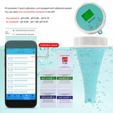 6 in1 Quality Detector PH EC TDS ORP CL Temperature Calibration Chlorine Water Tester APP Online Monitor for Swimming Pool