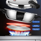 304 Stainless Steel Multifunctional Cooker - 8L Household Thickening Pressure Pot
