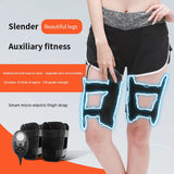 Upgrade EMS Electric Muscle Stimulator Massager Fiess TENS Anti Cellulite Legs Belts Trainer Slimming Thigh