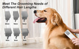 Kit Cleaning Low Noise Grooming Comb Pet Vacuum Cleaner Dog Brush Hair Trimmer