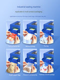Portable Bag Roller Sealing Food Packaging hine Aluminum Foil Composite Plastic Film Sealer