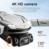 New V88 Drone Dual Camera 4K HD Professional Foldable Quadcopter 5G GPS Photography Optical w UAV mini Dron Control Toy