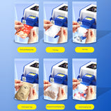 Commercial Heat Seag hine 300W Bags Thermal Plastic Food Bag Closure Fully Automatic Sealer Packing GLF-50