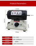 220V 800W High-Power Bench Electric Eoodworking Jade Carving Polishing hine Grinder 0.3-4mm Flexible Shaft Handle