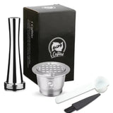 Refillable Coffee Capsules Reusable Pods Compatible With Nespresso Inissia capsula nespresso reutilizable
