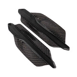 2Pcs/Set Carbon Fiber Side Marker Air Vent Cover Trim Replacement for BMW M2 F87 2015 2016 2017 2018 2019 2020