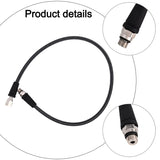 High Pressure Professional Scuba Diving Flexible Braided Hose Regulator Depth Gauge 15cm Side Mounted BCD Adjuster