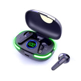New PRO80 Stereo Bluetooth Headset TWS5.1 Intelligent Touch LED Digital Display Cool Breath Light Game