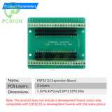 1-5Pcs ESP32-S3 GPIO IoT Development Expansion Board 44Pin Suitable for N8R2/N16R8
