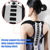 Adjustable Brace Posture Corrector Women Men Back Straightener Trainer for Scoliosis & Hunchback Correction, Spine Support