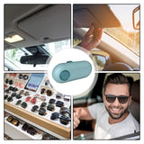 Glasses Case Visor Clip Sunglass Holder For Car Eyeglasses Storage Box Sunglasses Travel