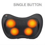 Rotating Backrest Waist Cervical Household Car Electric Shiatsu Massager Back Massage Pillow