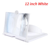 10/12 inch 3D Amplifier Mobile Video Magnifier for Smartphone Enlarged Screen Phone Stand Bracket
