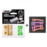 WMARK 2 Hole Replacement Clipper for Professional Barbers and Stylists Many Matches Magic Blades