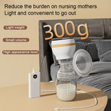 Integrated Electric Hands Free Breast Pump for Breastfeeding 4 Modes & 9 Adjustable Levels Low Noise